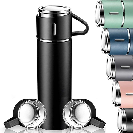 500ml Stainless Steel Vacuum Thermos Flask – Hot & Cold Insulated Bottle